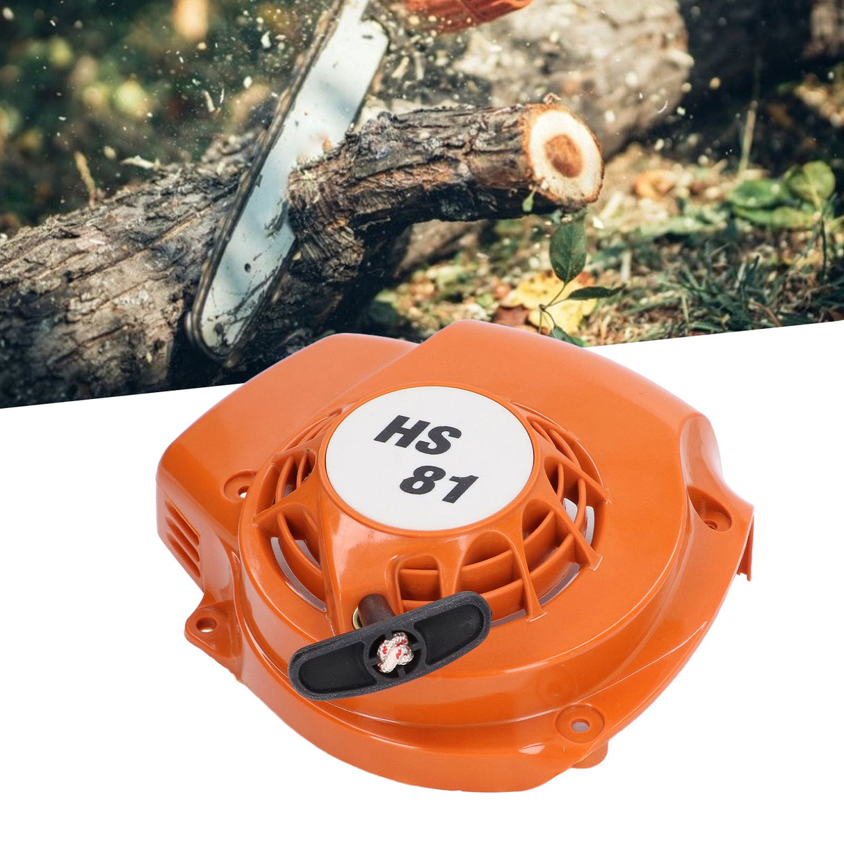 Pull Starter Assembly Chainsaw Rewind Starter 4237 080 2113 Replacement for Stihl HS81T HS86R