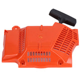 Pull Starter Plastic Replacement #503628171 Starter Assembly for Husqvarna 362 365 371 372XP 372XPW Chain Saw - Low Angle