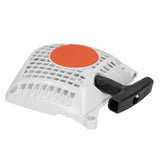 Recoil Rewind Pull Start Starter Cover Assembly for Stihl MS231 MS251 MS251C Engine Start Parts 1143 080 2103 - Top-Down View