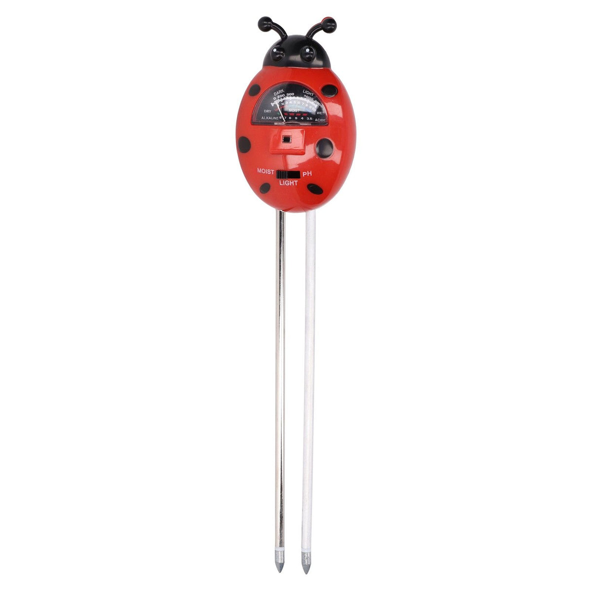 Moisture Meter 3 Calibration Tables Ladybug Shape Simple Operation Multifunction PH Tester