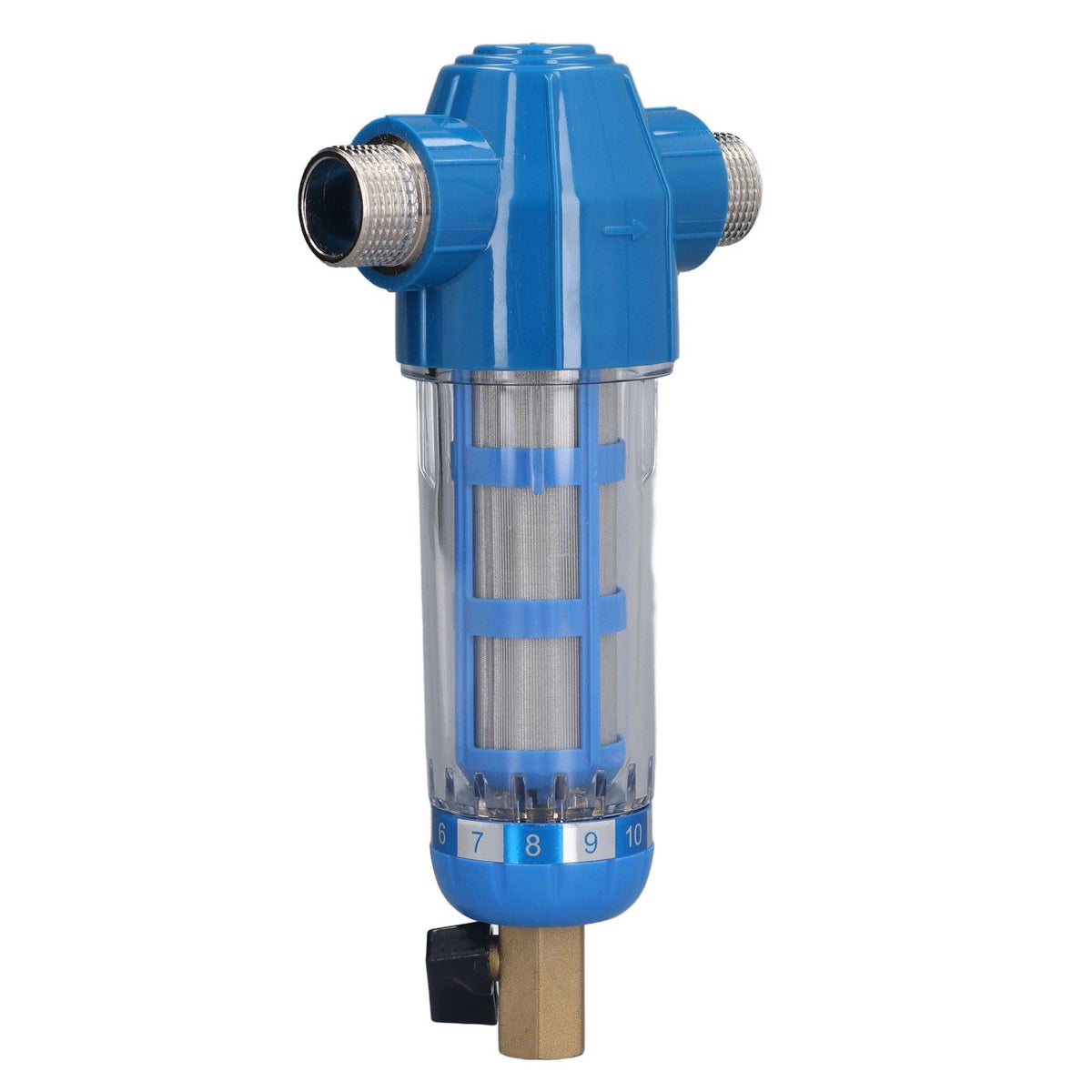 G3/4 External Thread Backwash Filter Sediment Pipe Filter Water Purification Filter for Home Farm