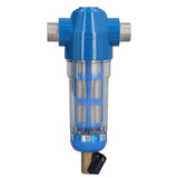 G3/4 External Thread Backwash Filter Sediment Pipe Filter Water Purification Filter for Home Farm - 45-Degree Angle