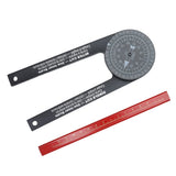 Angle Finder 360 Degrees Easy Measurement Free Rotation Portable Size Accurate Miter Saw Protractor for Woodworking