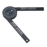 Angle Finder 360 Degrees Easy Measurement Free Rotation Portable Size Accurate Miter Saw Protractor for Woodworking - Low Angle