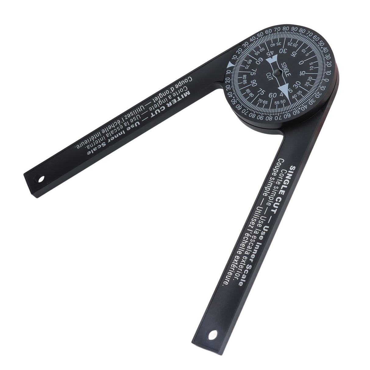 Angle Finder 360 Degrees Easy Measurement Free Rotation Portable Size Accurate Miter Saw Protractor for Woodworking