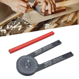 Angle Finder 360 Degrees Easy Measurement Free Rotation Portable Size Accurate Miter Saw Protractor for Woodworking