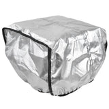 Bike Basket Cover Black Snow Defence Waterproof Dustproof Lightweight Reflect Light Bike Basket Liner - Extra Image
