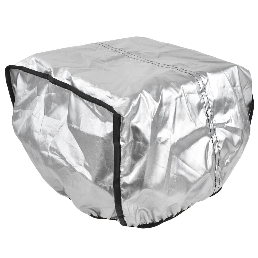 Bike Basket Cover Black Snow Defence Waterproof Dustproof Lightweight Reflect Light Bike Basket Liner