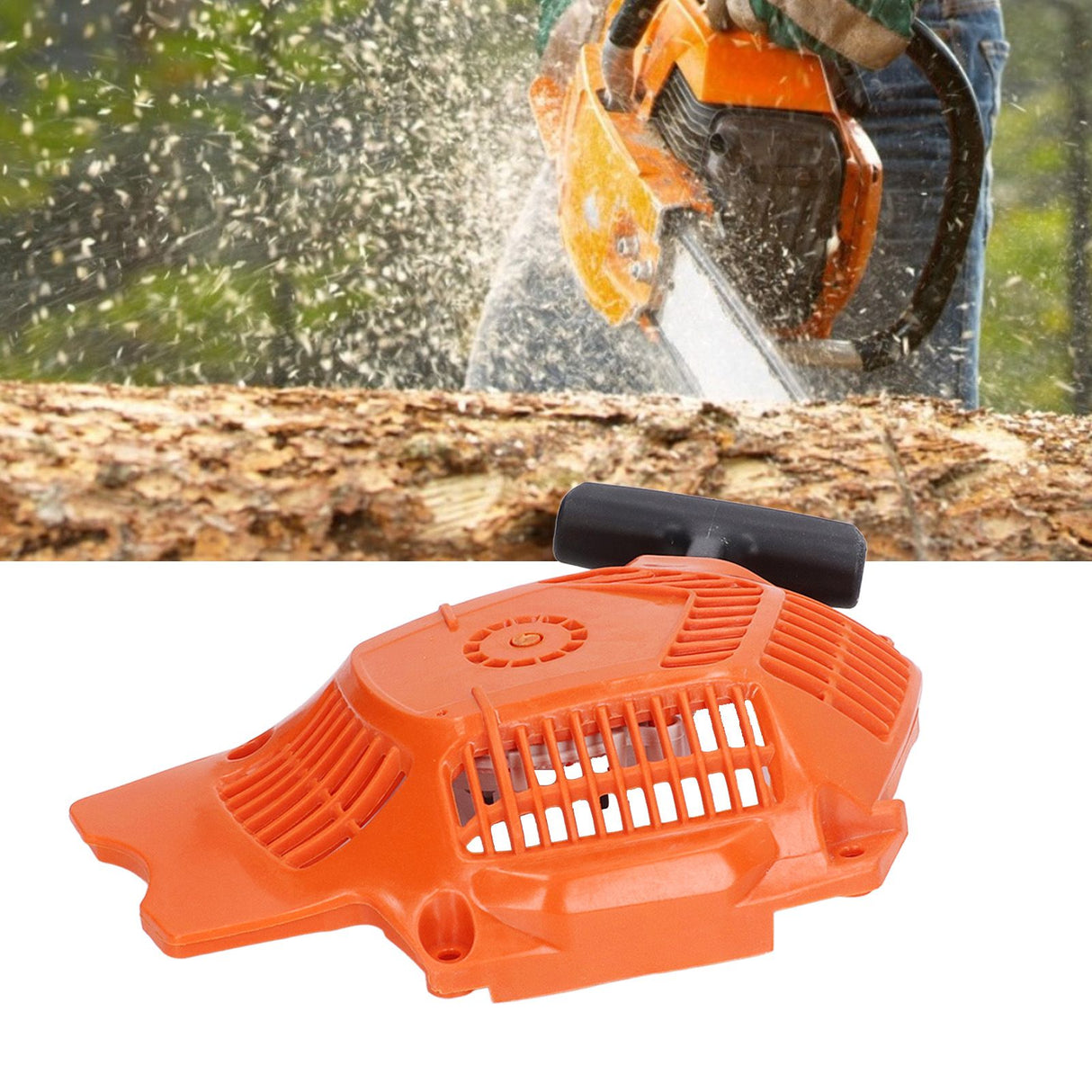 Chainsaw Pull Starter Assembly Garden Chain Saw Starter Replacement for Husqvarna 555 560