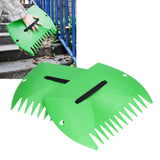 Gardenised Pair of Leaf Scoops Easy to Clean Save Time Leaf Scoops Hand Rakes for Garden and Yard