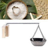 Sauna Essential Oil Bowl Square Shaped Dry Steam Room Essential Oil Bowl Sauna Room Fragrance Supplies