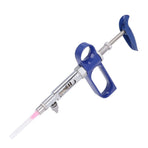 2ml Livestock Syringe Injector Continuous Adjustable Animal Injector for Cattle Sheep Pig Goat
