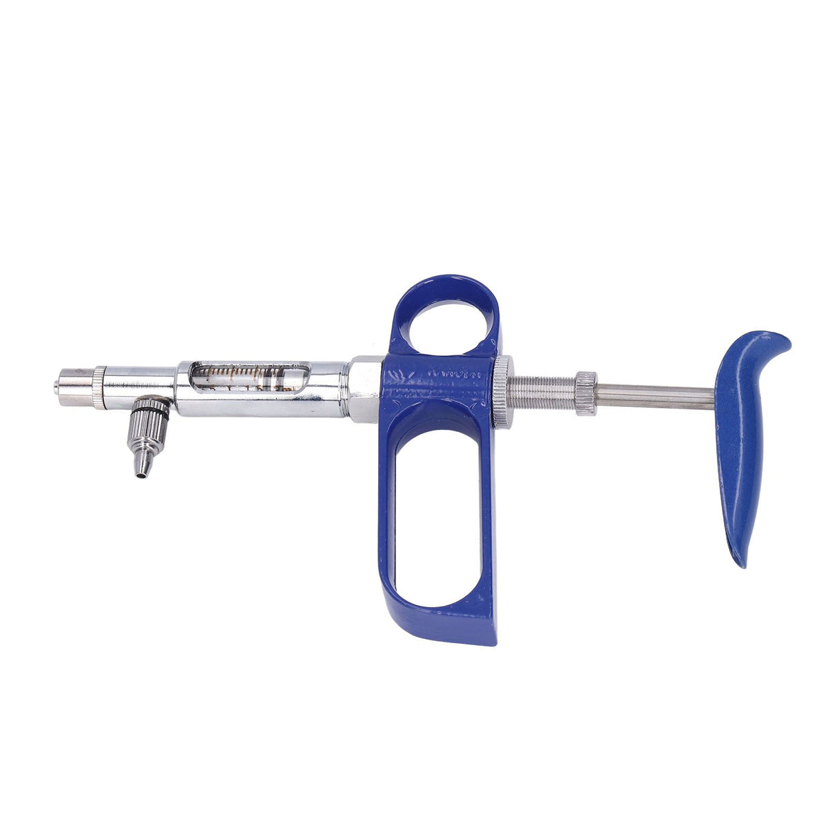 2ml Livestock Syringe Injector Continuous Adjustable Animal Injector for Cattle Sheep Pig Goat