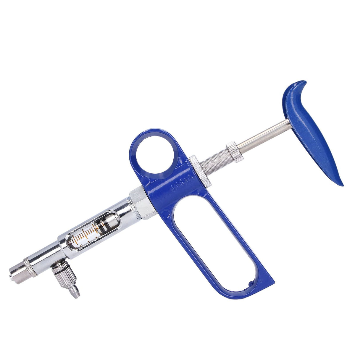 2ml Livestock Syringe Injector Continuous Adjustable Animal Injector for Cattle Sheep Pig Goat