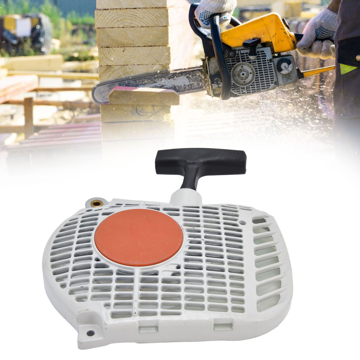 Starter Assembly Stable Performance Exquisite Craftsmanship Easy to Replace Chain Saw Accessories for MS382 Starter
