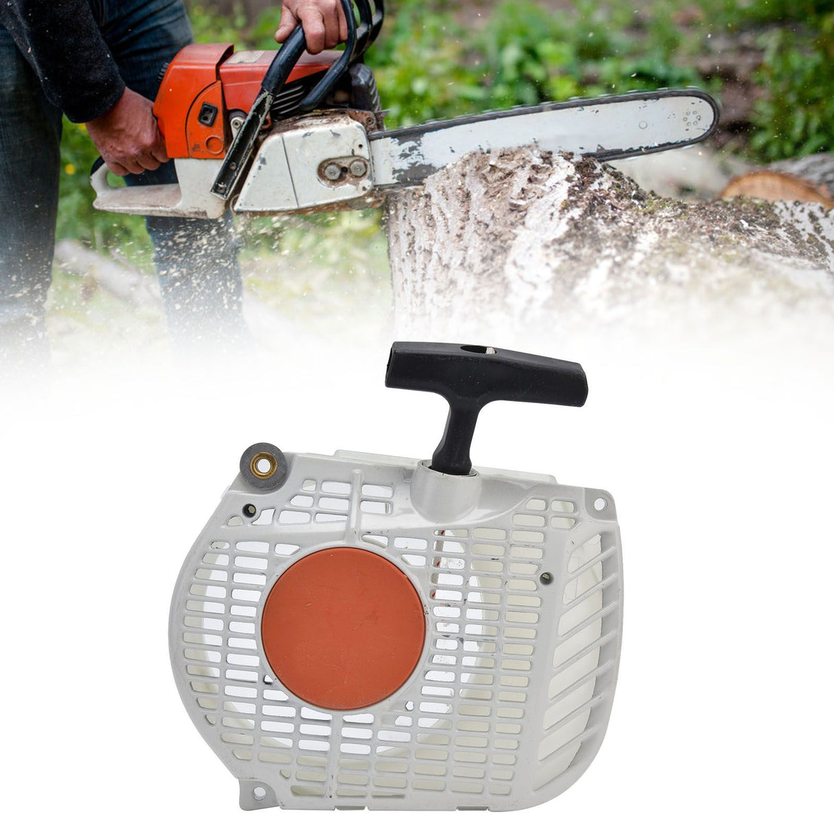 Starter Assembly Stable Performance Exquisite Craftsmanship Easy to Replace Chain Saw Accessories for MS382 Starter