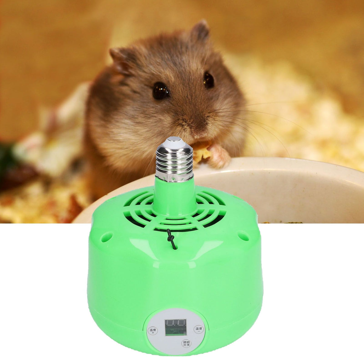 E27 Heating Lamp Adjustable Thermostatic Control Farm Warm Light for Chicken Piggy Poultry 220V