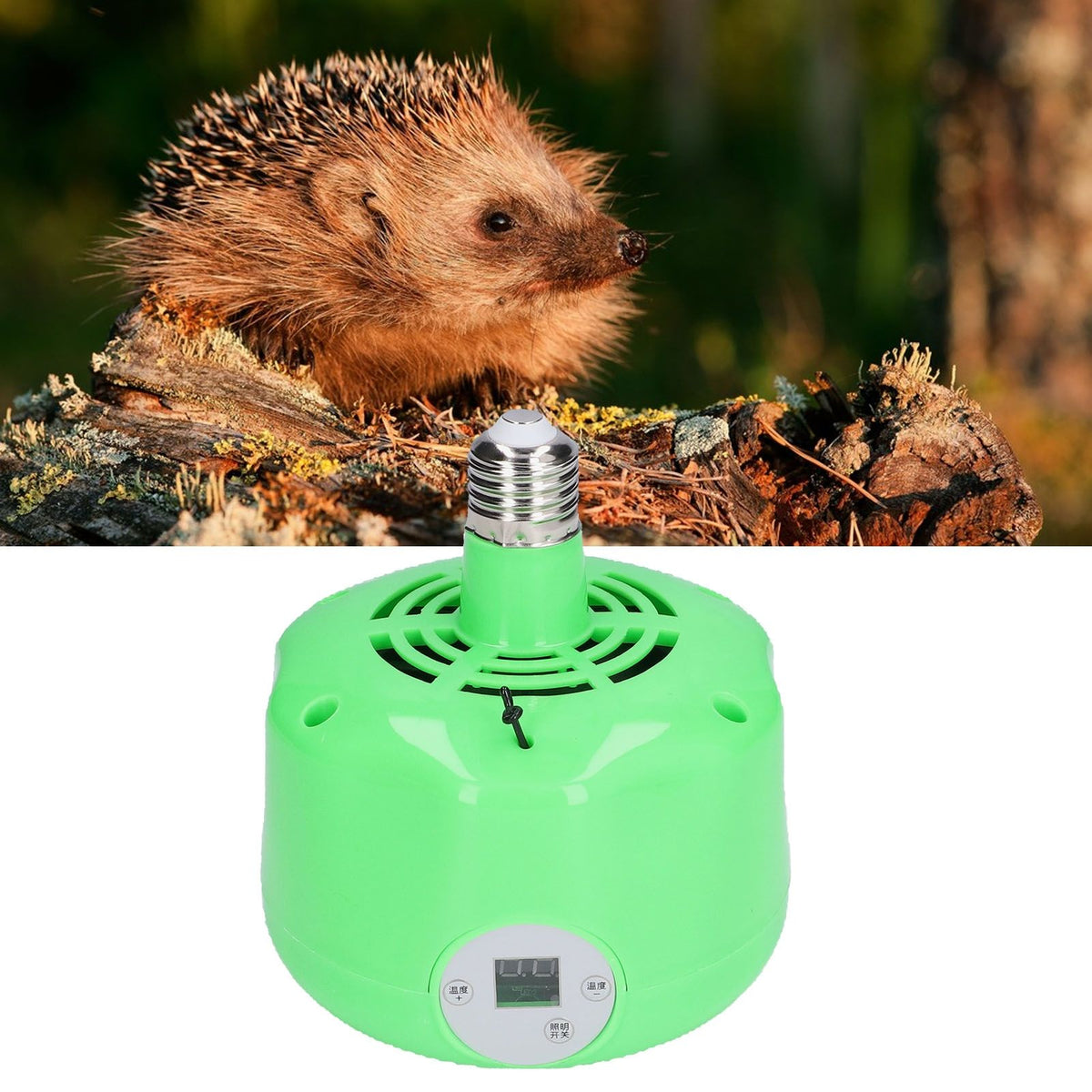 E27 Heating Lamp Adjustable Thermostatic Control Farm Warm Light for Chicken Piggy Poultry 220V