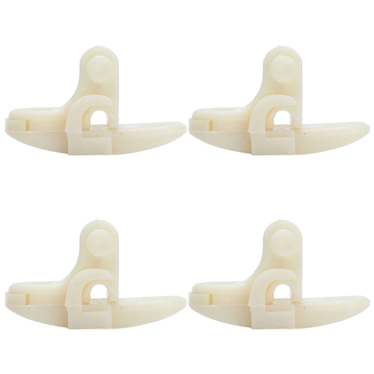 15pcs Greenhouses Pulley Plastic White Durable Ventilator Pulley Wheel for Agriculture Livestock Farms Greenhouses