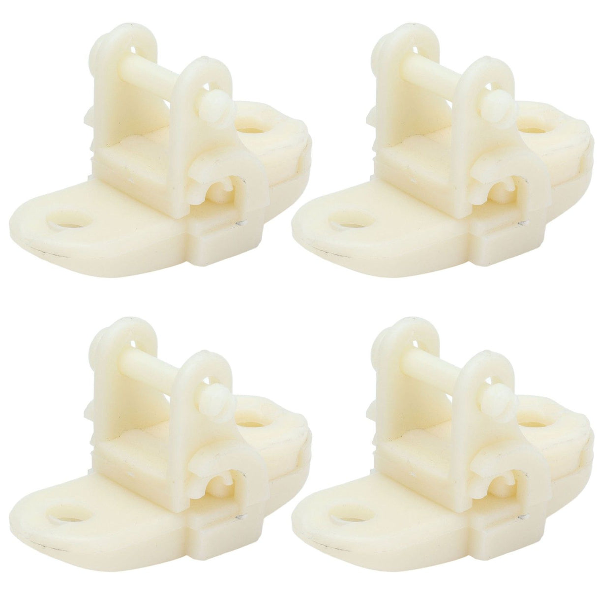 15pcs Greenhouses Pulley Plastic White Durable Ventilator Pulley Wheel for Agriculture Livestock Farms Greenhouses