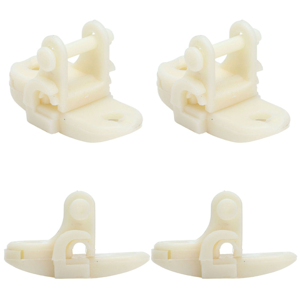 15pcs Greenhouses Pulley Plastic White Durable Ventilator Pulley Wheel for Agriculture Livestock Farms Greenhouses