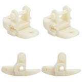 15pcs Greenhouses Pulley Plastic White Durable Ventilator Pulley Wheel for Agriculture Livestock Farms Greenhouses