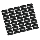 50PCS 10cm Greenhouse Film Clamp Heat Resistant Tube Clip Gardening Frame Pipe Clip for GardenBlack - Front View
