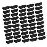 50PCS 10cm Greenhouse Film Clamp Heat Resistant Tube Clip Gardening Frame Pipe Clip for GardenBlack - Extra Image