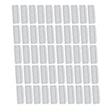 50PCS 10cm Greenhouse Film Clamp Heat Resistant Tube Clip Gardening Frame Pipe Clip for GardenWhite - Rear View