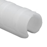 50PCS 10cm Greenhouse Film Clamp Heat Resistant Tube Clip Gardening Frame Pipe Clip for GardenWhite