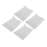 4pcs Plant Covers Reusable Winter Frost Protection Bag with Drawstring for Plants Oudoor - Top-Down View