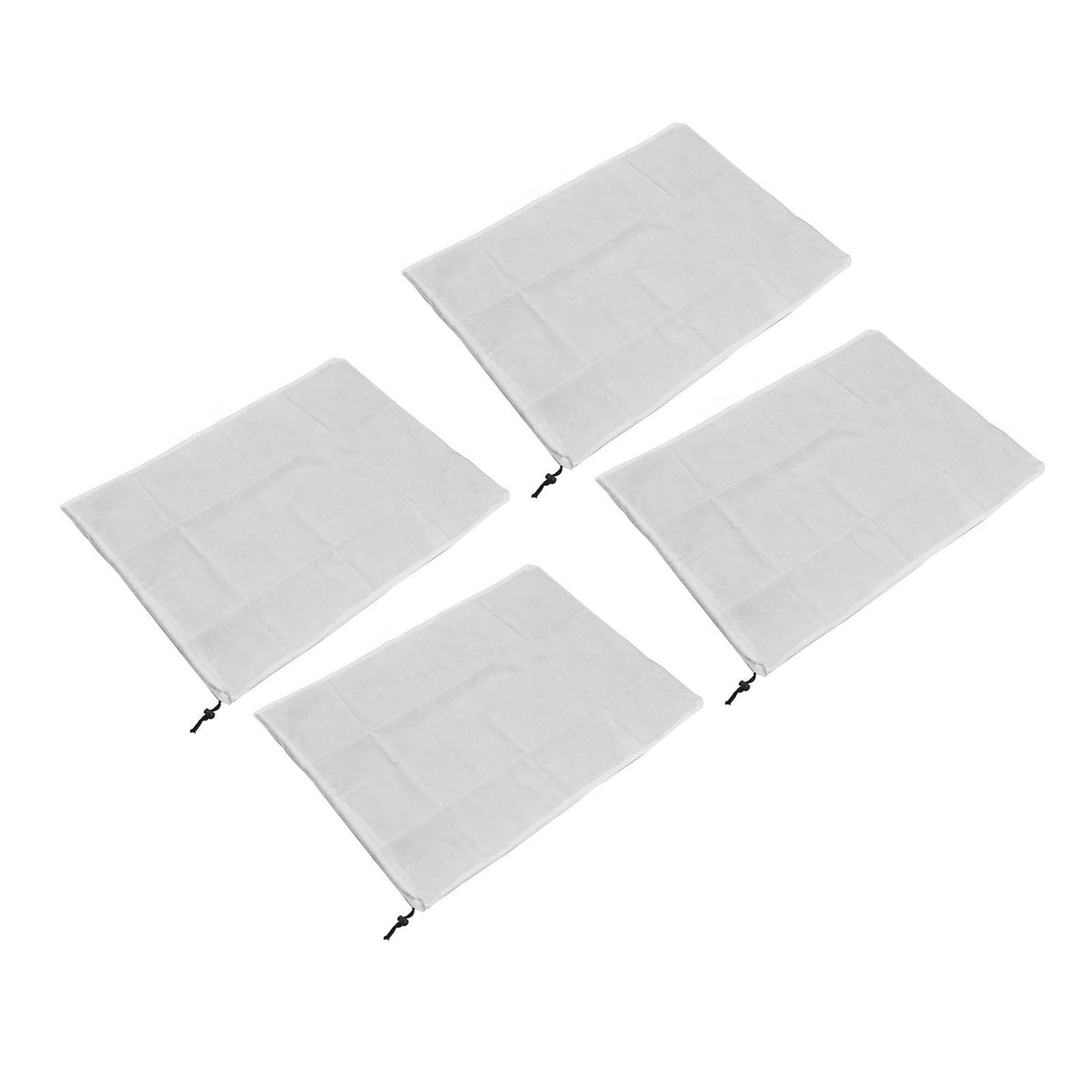 4pcs Plant Covers Reusable Winter Frost Protection Bag with Drawstring for Plants Oudoor