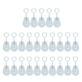 25pcs Pulley Durable Wearable Small Compact Easy Replaceable Convenient Practical Greenhouse Equipment for Agriculture