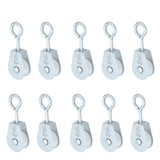 25pcs Pulley Durable Wearable Small Compact Easy Replaceable Convenient Practical Greenhouse Equipment for Agriculture