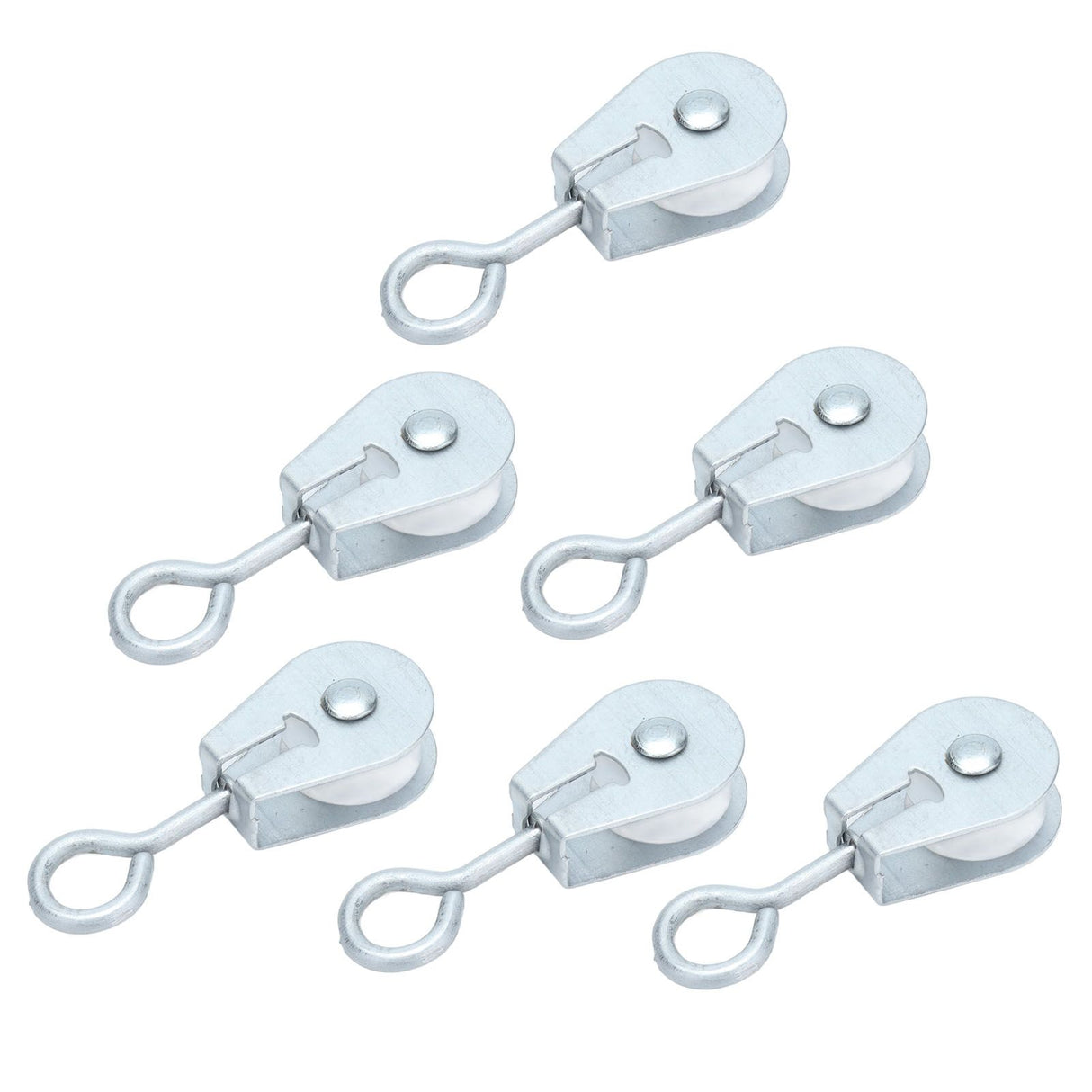 25pcs Pulley Durable Wearable Small Compact Easy Replaceable Convenient Practical Greenhouse Equipment for Agriculture