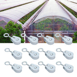 25pcs Pulley Durable Wearable Small Compact Easy Replaceable Convenient Practical Greenhouse Equipment for Agriculture