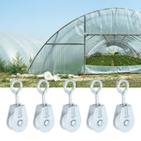 25pcs Pulley Durable Wearable Small Compact Easy Replaceable Convenient Practical Greenhouse Equipment for Agriculture - Extra Image