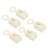 25pcs Livestock Fixed Pulley Plastic Greenhouse Pulley Accessories for Most Chicken Houses Farm - Extra Image