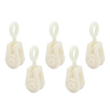 25pcs Livestock Fixed Pulley Plastic Greenhouse Pulley Accessories for Most Chicken Houses Farm - Extra Image