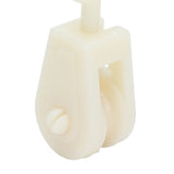25pcs Livestock Fixed Pulley Plastic Greenhouse Pulley Accessories for Most Chicken Houses Farm - Extra Image