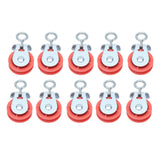 10pcs Waterline Fixed Pulley Medium Metal Automatic Poultry Products for Livestock Farm Chicken House