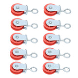 10pcs Waterline Fixed Pulley Medium Metal Automatic Poultry Products for Livestock Farm Chicken House