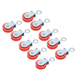 10pcs Waterline Fixed Pulley Medium Metal Automatic Poultry Products for Livestock Farm Chicken House