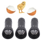 Egg Candler LED Cold Light Fine Workmanship Simple Operation Aluminum Alloy Egg Light