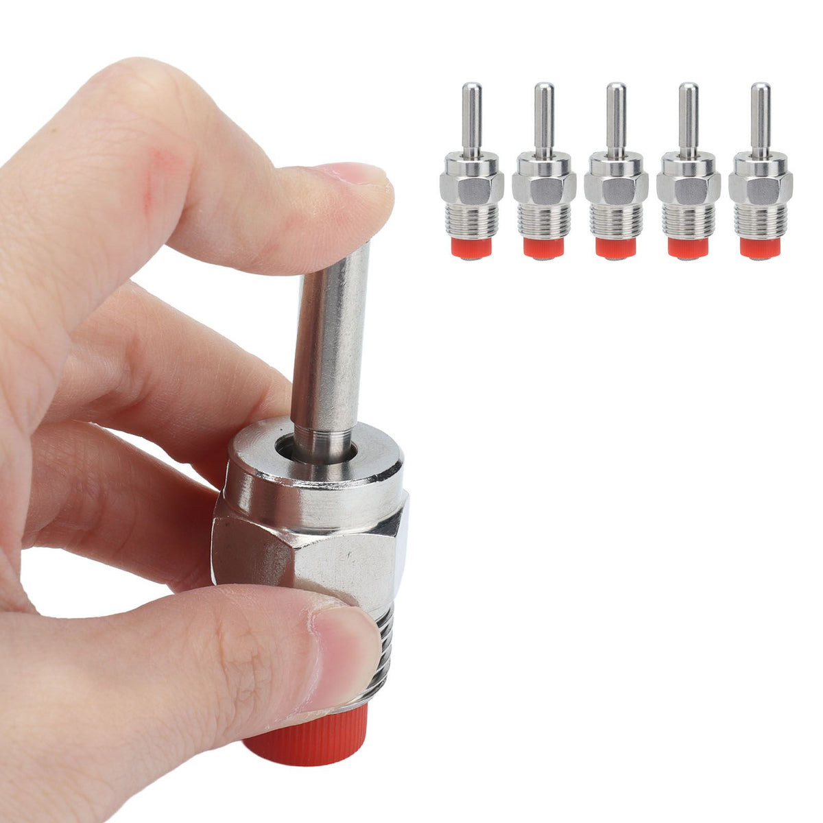 5Pcs Automatic Pig Waterer Safety Health Water Saving Clean Water Simple Structure Pig Water Nipple for Pig House