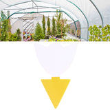 50Pcs Fungus Gnat Killer Effectively Catch Insects Strong Stickiness Easy to Use Insect Catching Board for GreenhouseTulips