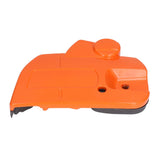 Chainsaw Clutch Cover Side Cover Replacecment Chain Saw Accessories 544097902 for Husqvarna 445 450 - Top-Down View