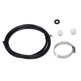 Chlorinator Feeder Connection Pack with Nut Gasket Clamp Tubing for HAYWARD CL200 CL220 Parts - Top-Down View
