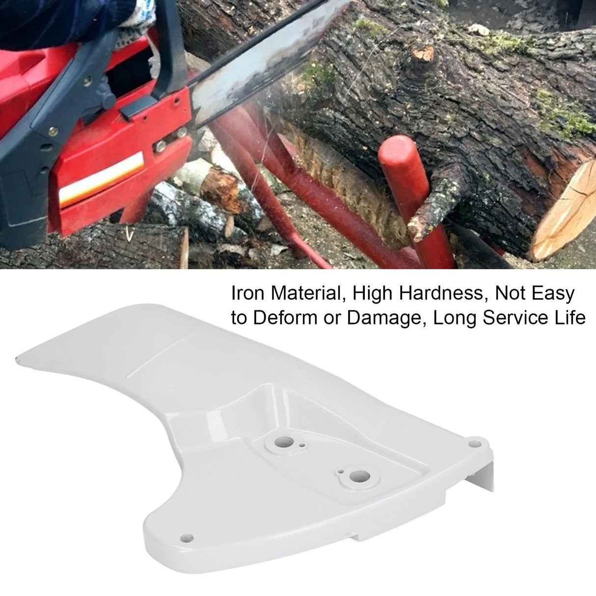Chainsaw Cover Exquisite Craft High Accuracy High Hardness Fine Workmanship Chainsaw Parts
