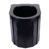 Car Folding Toilet 300 Catties Bearing Capacity Foldable Portable Comfortable Height Porta Potty for Camping TravellingOval